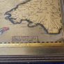 Ireland by Joan Bleau Gold Foiled Map Framed Image 5