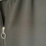 jacket bomber style suiting fabric jacket size small Image 3
