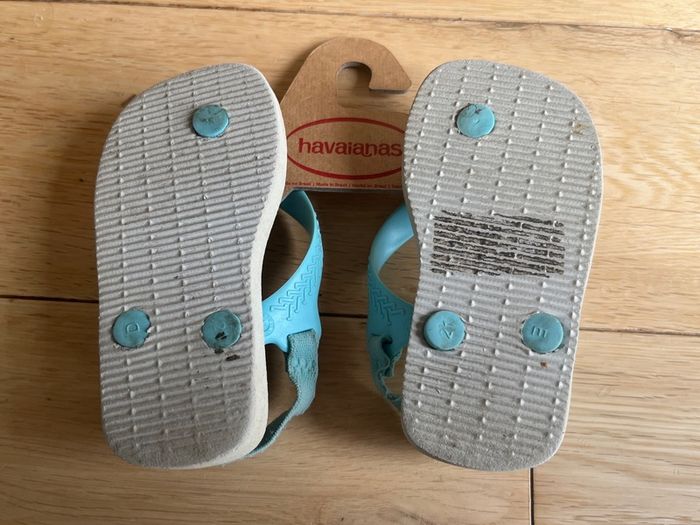 Havaianas Kids' Disney Princess Flip Flops Size 7C EUR 23 EUC