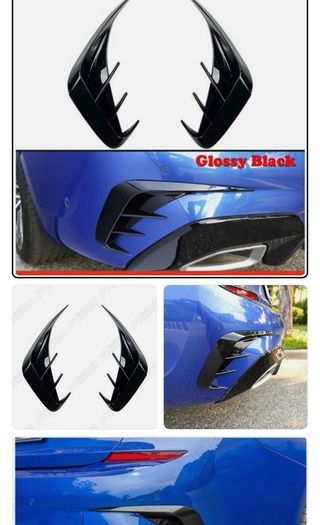 BMW g20 rear Canards