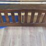 King bed, 5 foot solid wood bed fram for sale Image 4