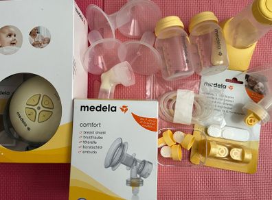 Medela Swing Breast Pump Large Bundle-New items