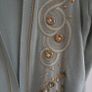 VINTAGE Stephen mint and gold cardigan Sz 16 Image 2