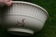 Antique  England  Water Basin 15"