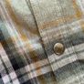 Carhartt Relaxed Fit Flannel Sherpa Lined Shirt Jac Mens Large Green Button Snap Image 8