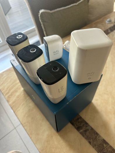 Eufy security cameras & Homebase