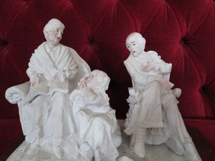 Vintage "The Grandparents " Ornament by "A.Belcovet"