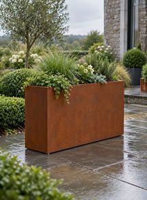 Corten Garden Planters
