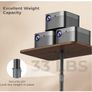 Portable Laptop Stand, Bedside - Sofa Table with Height Adjustable 18'' - 48'', Sleek Wooden Lectern Standing Desk Image 4