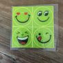 4x reflective smile face stickers Image 2
