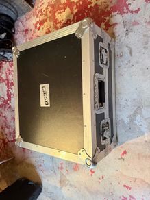 Dj Flight Case with laptop tray.