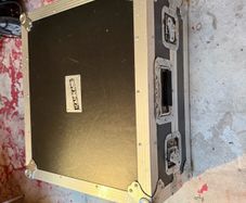 Dj Flight Case with laptop tray.