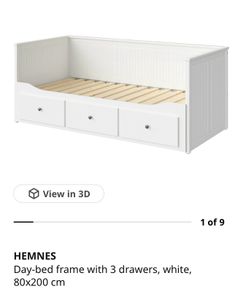 ikea hemnes bed with mattresses