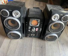 Speaker system radio cd player