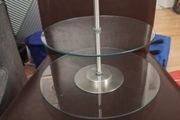 Cake Stand/Glass 2 Tier Stand