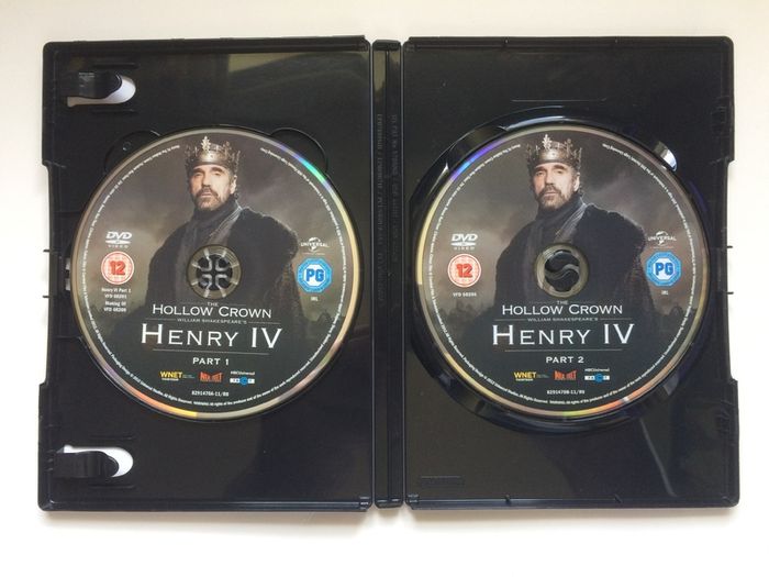 The Hollow Crown [2012] Richard II, Henry IV P.1+2 & Henry V [DVD TV Boxset]