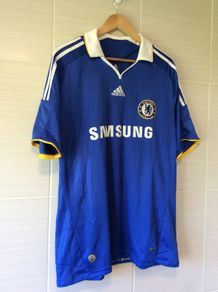 Chelsea Jersey. Official Adidas Mens Home Jersey.Season 2008/2009. Original From The Time. Not A Modern Remake.