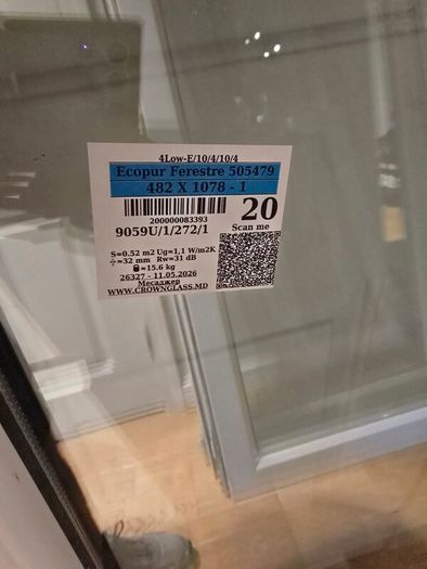 Brand new 3 glaze window