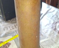 Old WORLD WAR 1 Brass Shell Dated 1917 Postage Available