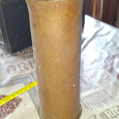 Old WORLD WAR 1 Brass Shell Dated 1917 Postage Available