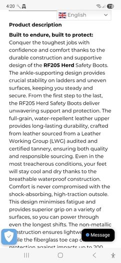safety boots