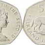 Falkland Island 50 pence UNC 1998 Coin Image 2