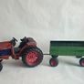 Vintage 1960s Ertl Tractor And Trailer Model 60s Image 2