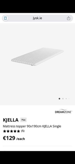 Mattress topper