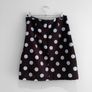 New Get That Trend Brown & Blue Polka Dot Ruched Mini Skirt Image 5