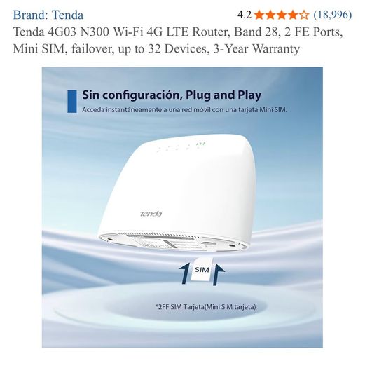 4G SIM Router