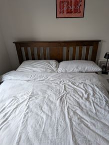 Ez living double bed and mattress