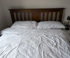 Ez living double bed and mattress