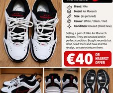 Nike Air Monarch Trainers, Brand New