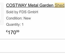 Metal Garden Shed