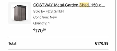 Metal Garden Shed