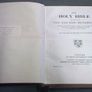 Large leather bound Bible from Dr. Durdin Charity Carlow Image 5