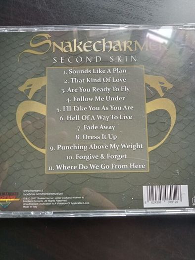 Snakecharmer - Second Skin CD