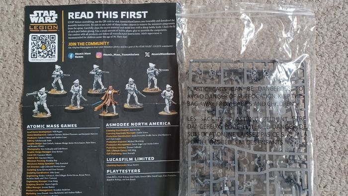 Star Wars Legion Miniatures Lot
