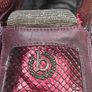 womens BUGATTI trainers metallic snakeskin purple pink zip up Size UK 5 EU 38 Image 4