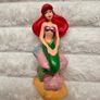 Disney The Little Mermaid Ariel Figure Cake Topper approx. 9 cm. Used Please see photos Image 3