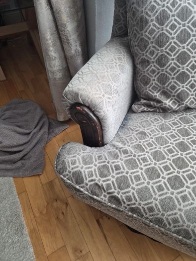 Queen Anne large chair