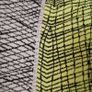 Kenzo Neon Yellow Lime Abstract Geometric Pencil Mini Skirt Size M Image 3