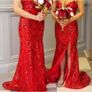 Red dress Image 6