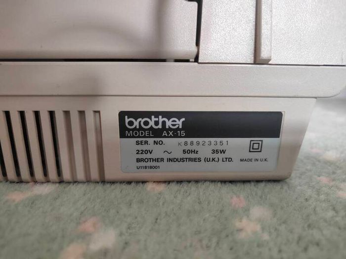 1989 Brother AX-15  electronic typewriter