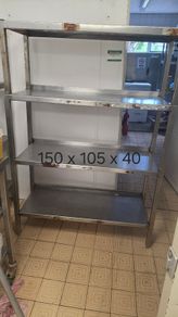 Stainless steel shelf