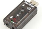 New External USB 2.0 To 3D Virtual 7.1 Audio Sound Card Adapter PC Laptop #247