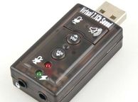 main image for ad New External USB 2.0 To 3D Virtual 7.1 Audio Sound Card Adapter PC Laptop #247