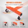 340kg Engine Stand with 360 Rotating Head, Adjustable Mounting Arms, 4 Caster Wheels, Heavy Duty Motor Stand for Engine Repair & Vehicle Maintenance Image 5