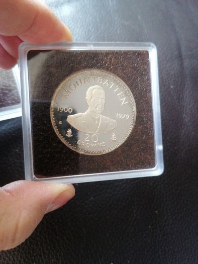 1980 Turks And Caicos Crowns Proof Silver Coins