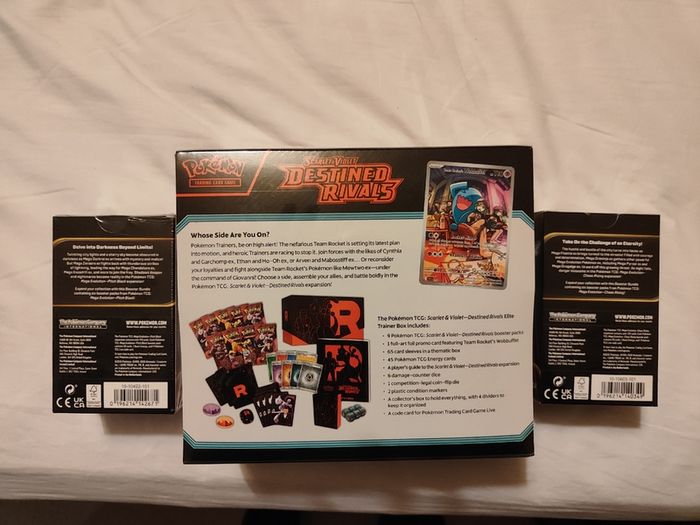 Pokemon ETB and Two Booster Bundles